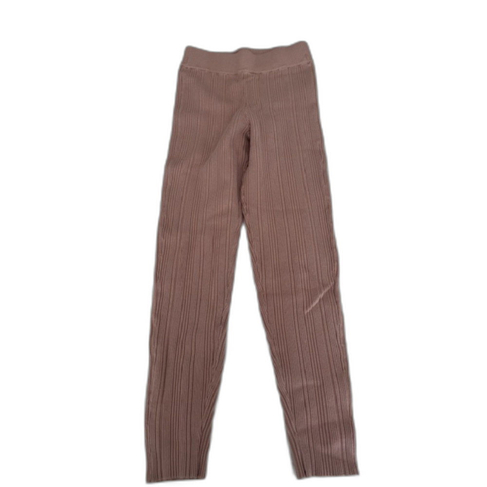 BackBeat Co. Ribbed Hemp Cotton Leggings in Pink
